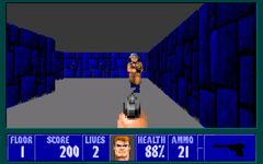 une photo d'Ã©cran de Wolfenstein 3D (PC) sur PC